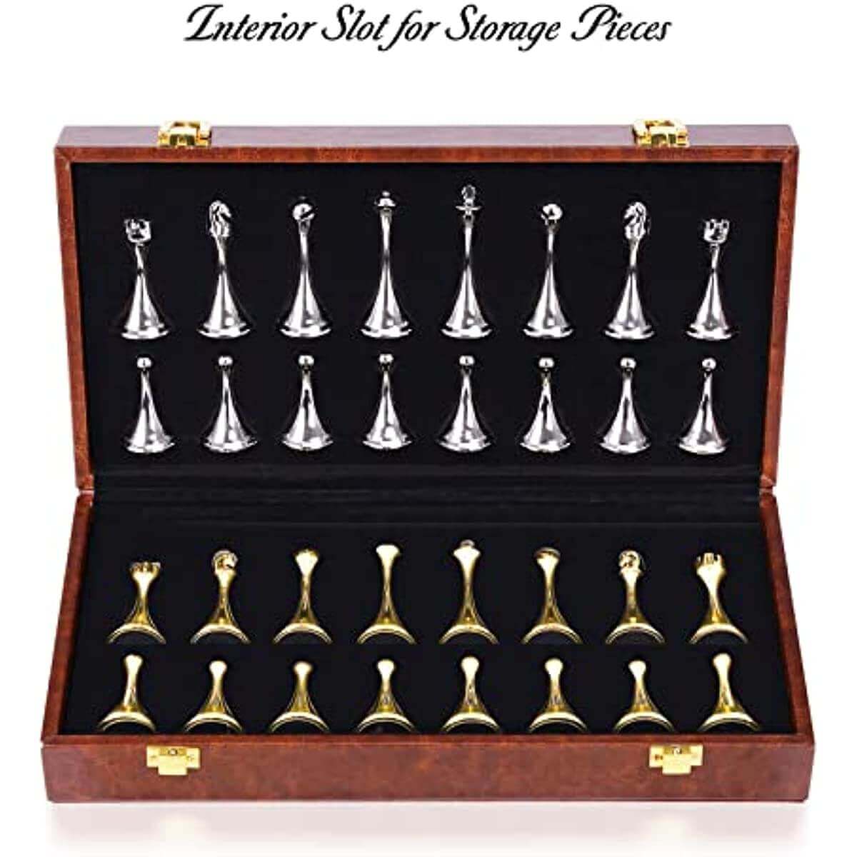 Minimalist chess set, Nauradika of London,
