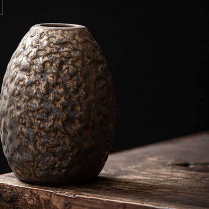Gilt Vintage Ceramic Vase