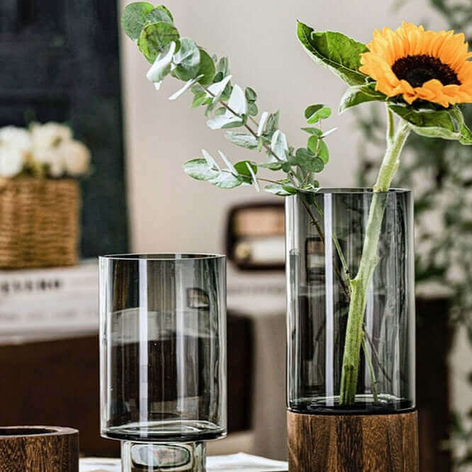 Nordic Glass Vases, Nauradika of London, autopostr_pinterest_51712, decor, decoration, decoration accessories, glass vase, modern vase, nordic vase, tall vase, vase