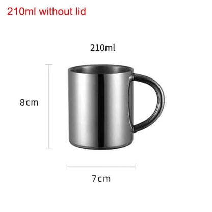 Set of 2 Steel Coffee Mugs with lid, Nauradika of London, autopostr_pinterest_51712, coffee cups, cups, cups with lid, metal mugs, modern mugs, mugs, tea cups, unbreakable mugs