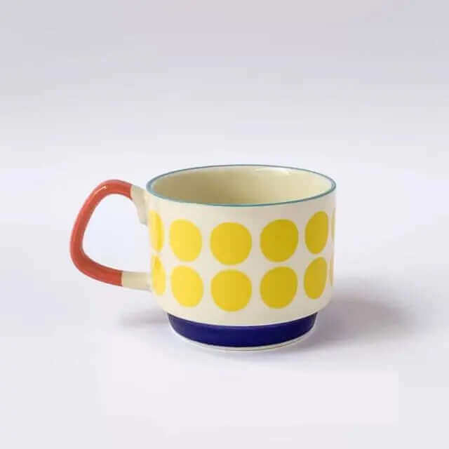 Superb retro coffee ceramic cups - come in 8 different patterns, Nauradika of London, autopostr_pinterest_51712, Home Ware, Homeware, japanese mugs, mug, Mugs, retro mugs