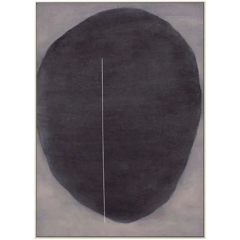 The Egg: Hand painted Abstract Painting On Canvas (80x160cm)